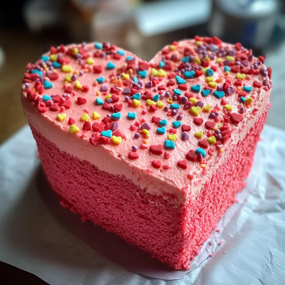 21 Heart Birthday Cake: A Sweet Celebration Delicacy