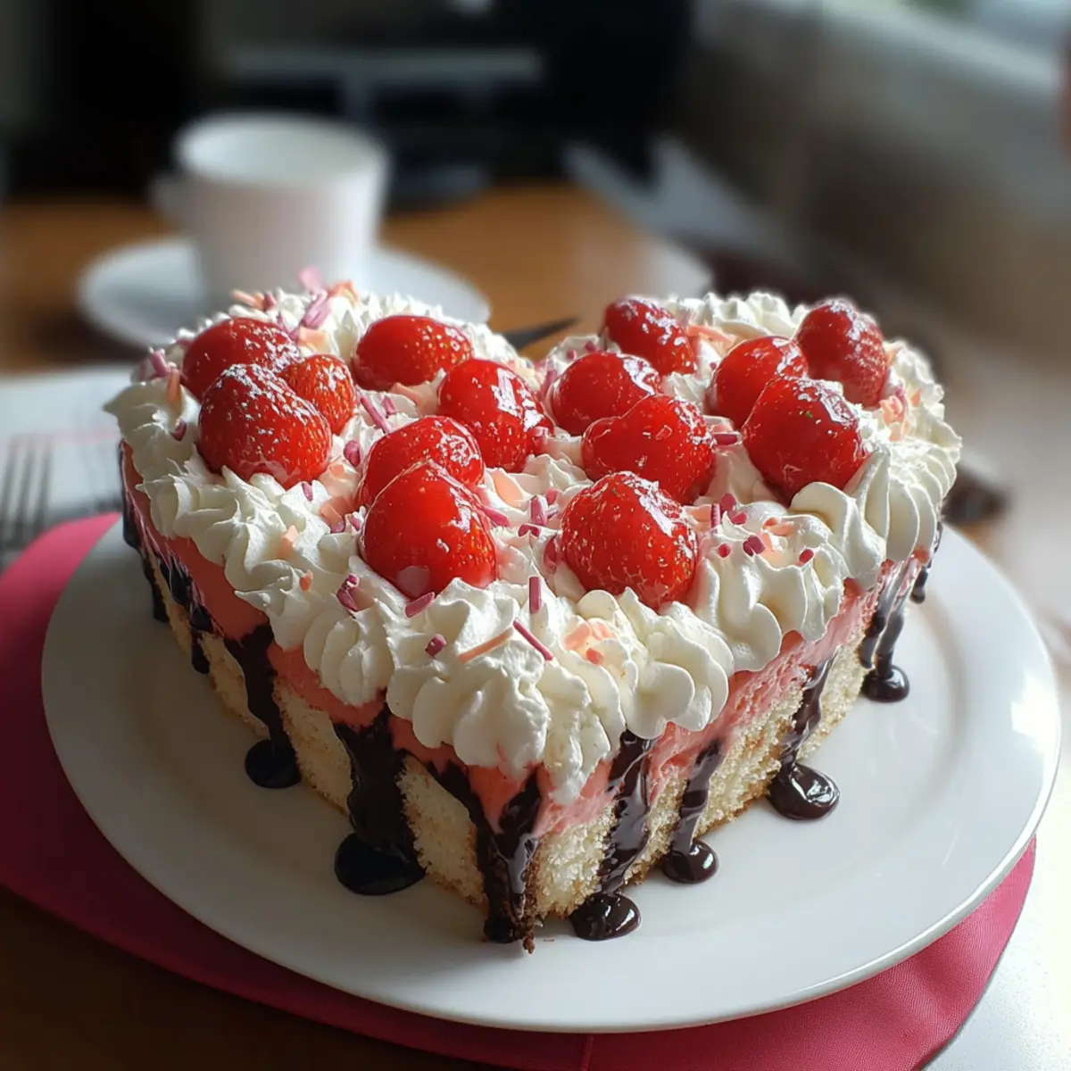 18th Birthday Cake Heart Shape: A Sweet Celebration Delight