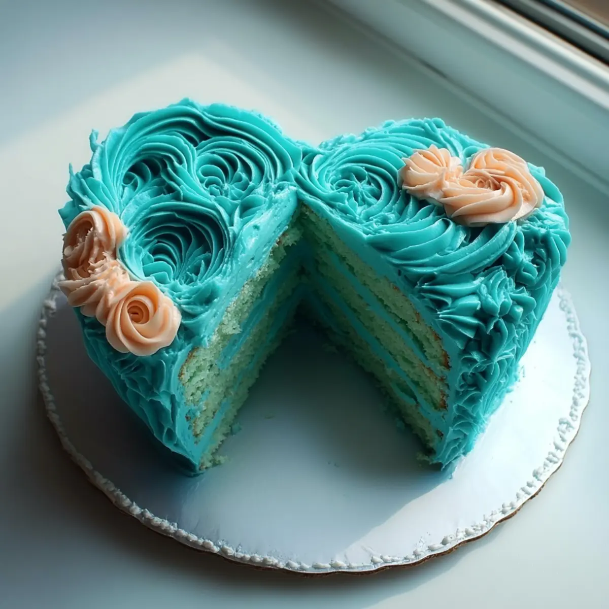 Teal Heart Cake: 5 Reasons You'll Love This Stunning Treat
